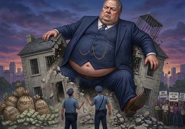 Are some bankers "too big to jail?"